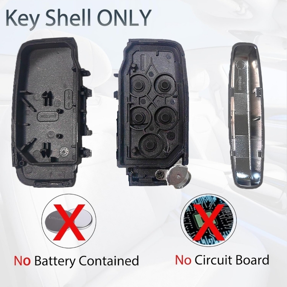 Range Rover Key Fob Shell – 5 Button Remote Case for LR2 LR4 Sport With Logo - Picture 6 of 6